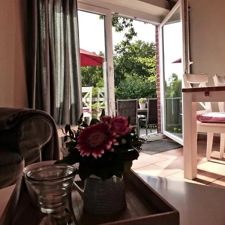 公寓 Beeck - Mit Terrasse Und Strandkorb